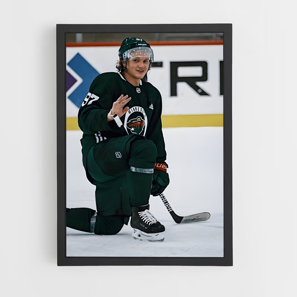 Poster La Promesse Glacée – affiche Hockey sur glace (vue 2)